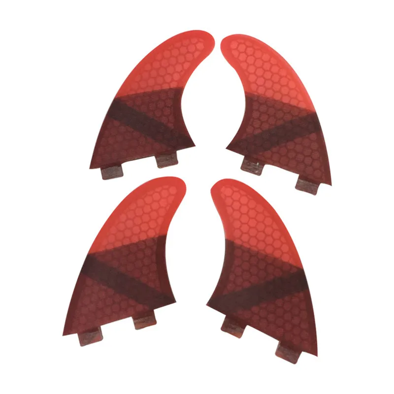 Плавники для серфинга FCS K2.1 сотовые волоконные плавники 4 шт. в наборе доступны