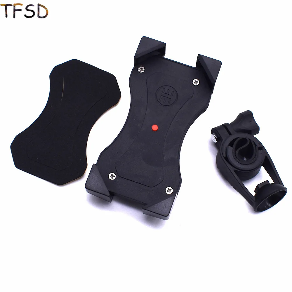 Велосипедный мотоцикл gps ячейка держатель телефона 360 Поворотный руль зеркало