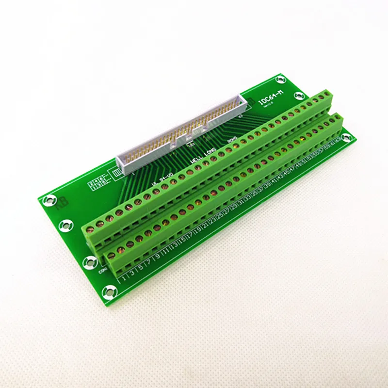 DC3 64P 2x32Pins Header Клеммная колодка коннектор.|Клеммные колодки| |