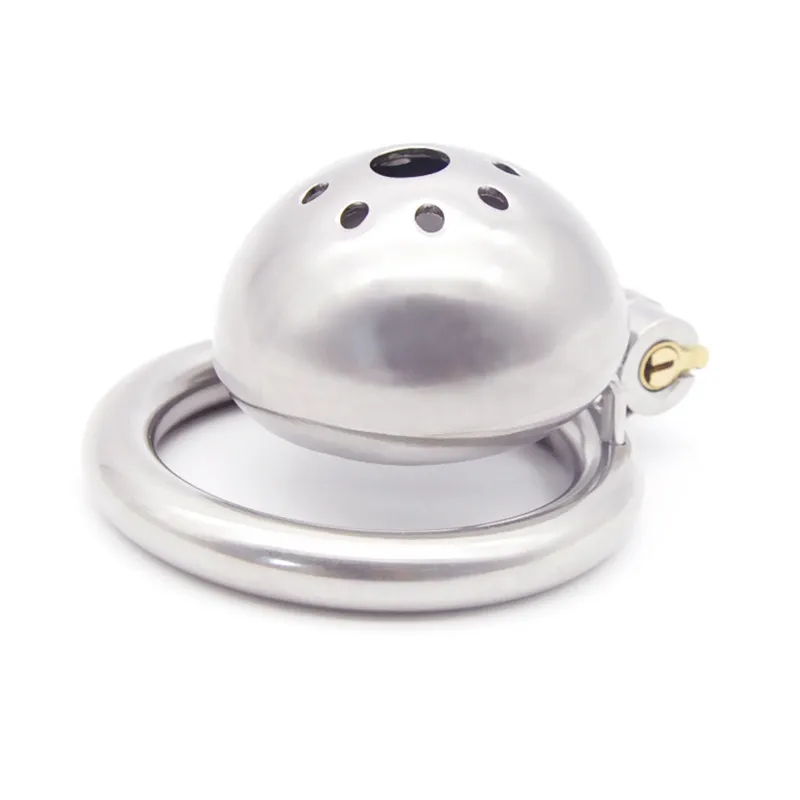 304 Stainless Steel Chastity Device With Stealth Lock Super Small Cock Cage Male Belt Sex Toys Products For Men | Красота и здоровье