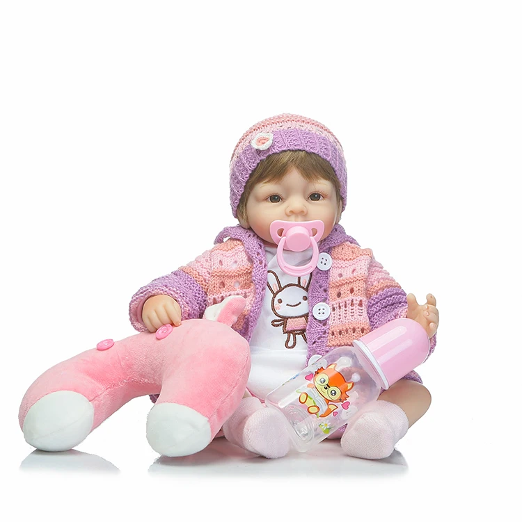 Кукла реборн силиконовая Мягкая 40 см для девочек | Игрушки и хобби