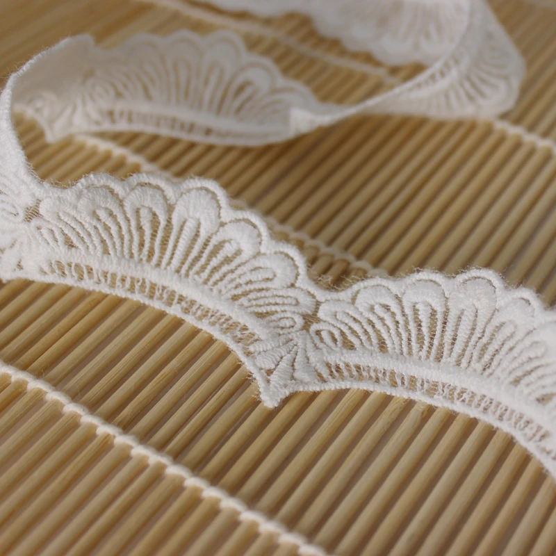 3 метра нежное Белое кружево для отделки одежды Домашний текстиль отделка