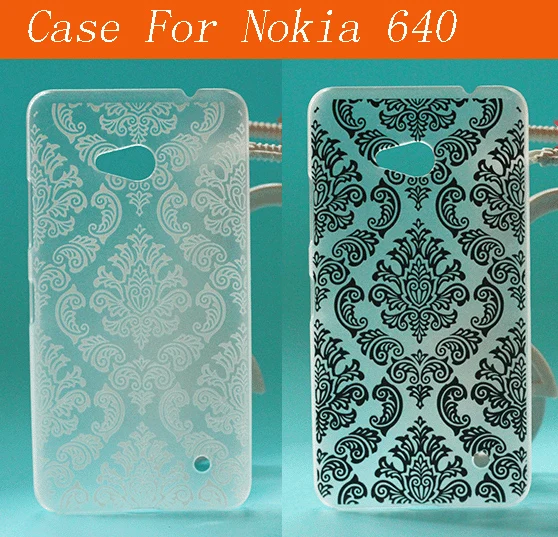 Чехол накладка для телефона Microsoft Nokia Lumia 640 Винтажный чехол с рисунком Пейсли и