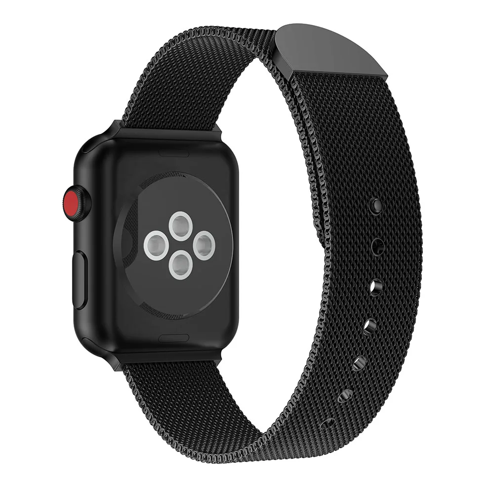 40/44 мм ремешок для Apple Watch series 1/2/3 42 38 браслет часов серии 4 3 2 1 Миланская Магнитная