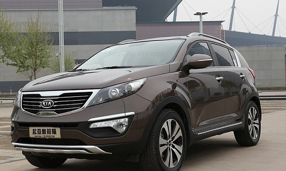 AITWATT для Kia Sportage R 2011 2012 2013 Высокое качество ABS пластик передний и задний бампер накладка автомобиля аксессуары для укладки