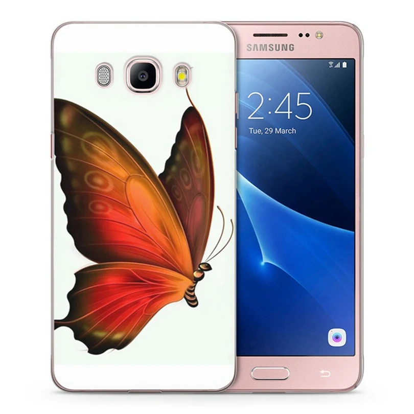 Чехол для Samsung Galaxy A3 A5 2016 2015 2017 prime J1 J2 J3 J5 J120 J330 S8 G530 Мягкий чехол из ТПУ с бабочка