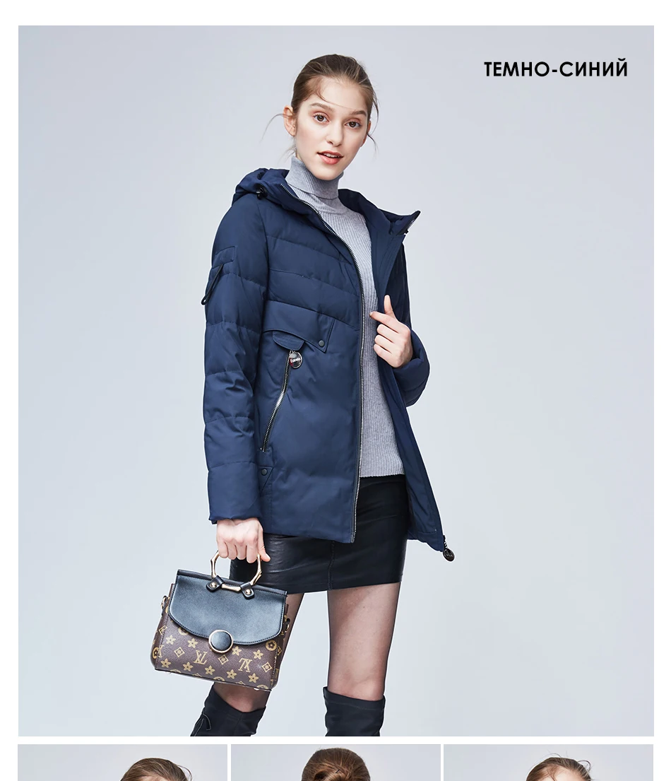 EURASIA New Brand Hooded Womens Winter Coat Full Jacket Thick Parkas Zipper Sustans Lady Jackets Outerwear Green YD1860