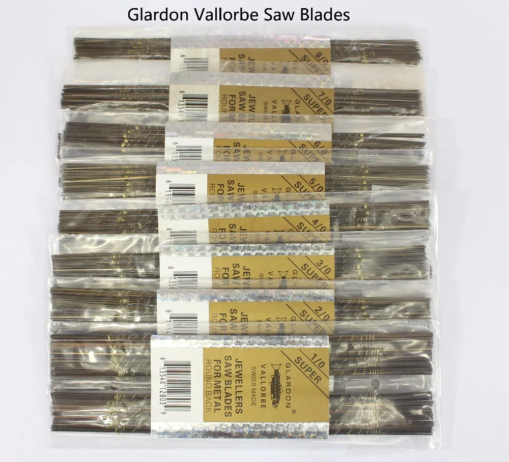Glardon valorbe-شفرات منشار المجوهرات ، 0/0-8/0 ، أدوات ومعدات المجوهرات السويسرية