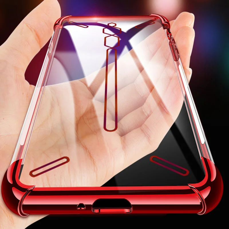Мягкий TPU чехол для ZTE Nubia Red Magic Красный Дьявол ультра тонкий прозрачное покрытие