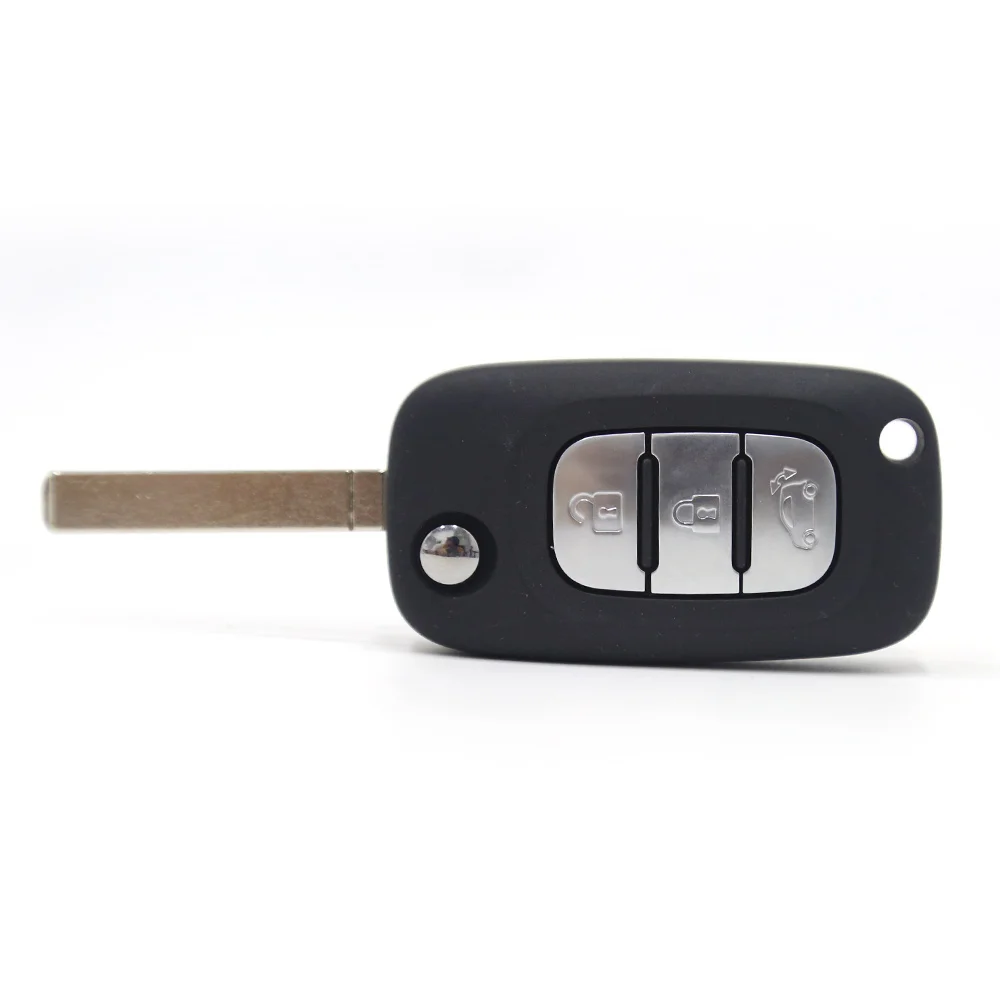 Автомобильный Транспондер Lockartist с 3 кнопками 433 МГц раскладной пульт