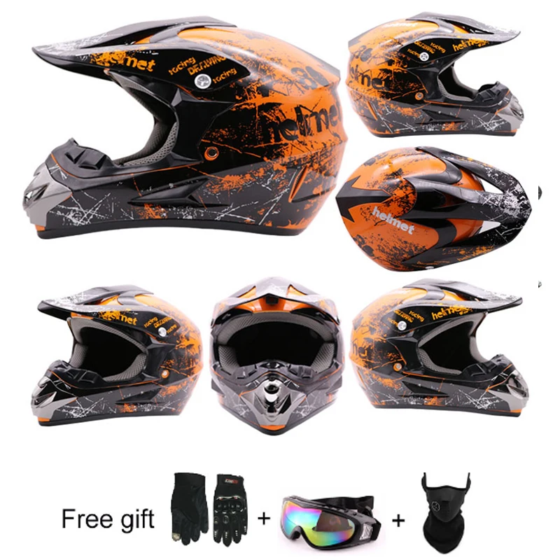 Мотоциклетный шлем ATV Dirt bike горные MTB DH гоночный крест capacetes для взрослых