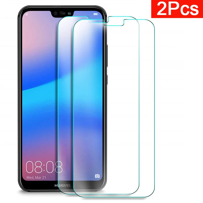 2 шт. закаленное стекло для Huawei Honor P20lite P20pro защитное тремп чехол телефона на P20 Lite P