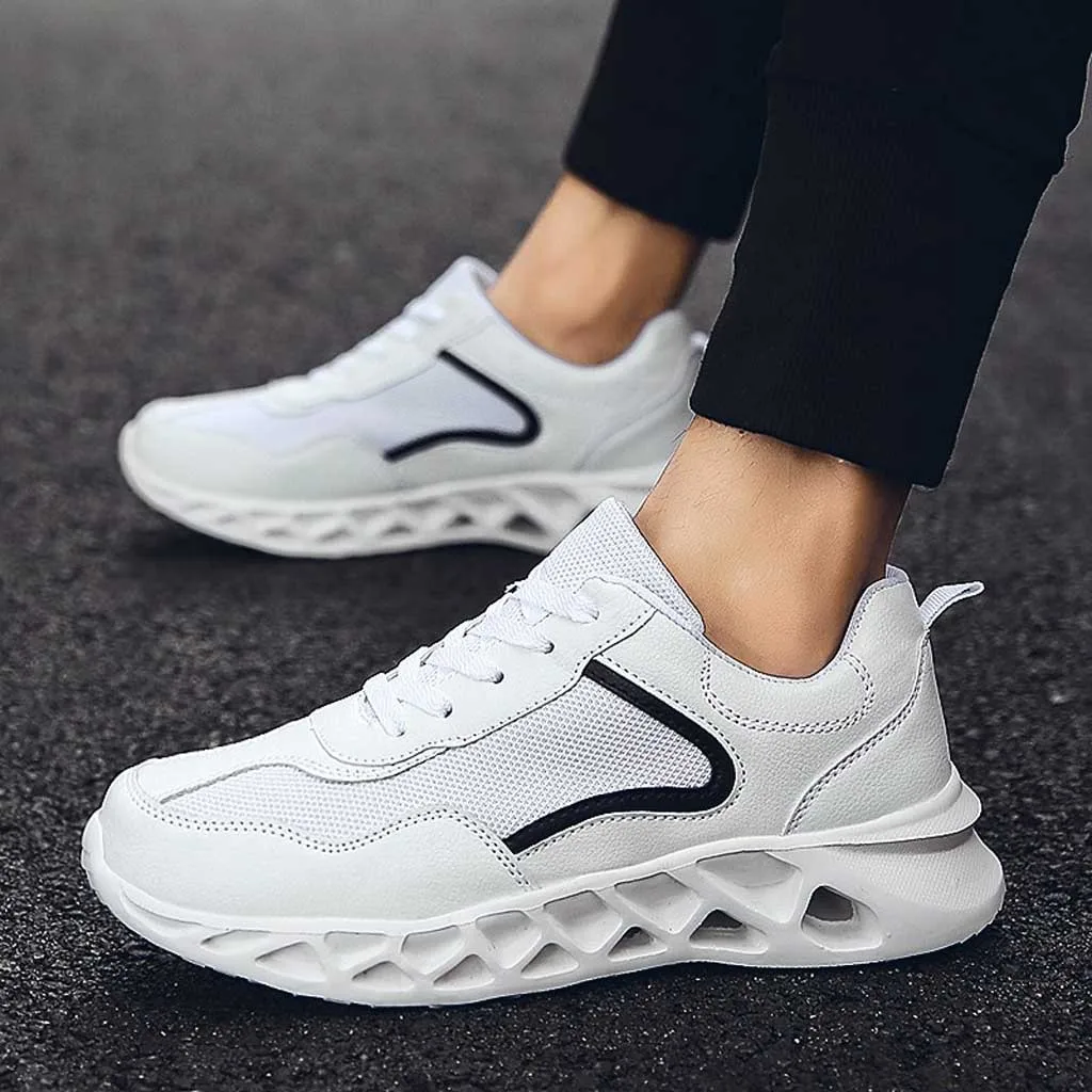 Мужские кроссовки с мягкой подошвой мужские модная мужская обувь из сетчатого