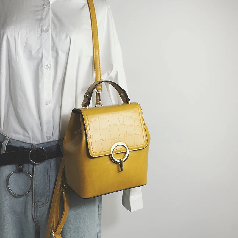 Новинка весна лето 2019 маленькая Наплечная Сумка женский удобный мини рюкзак