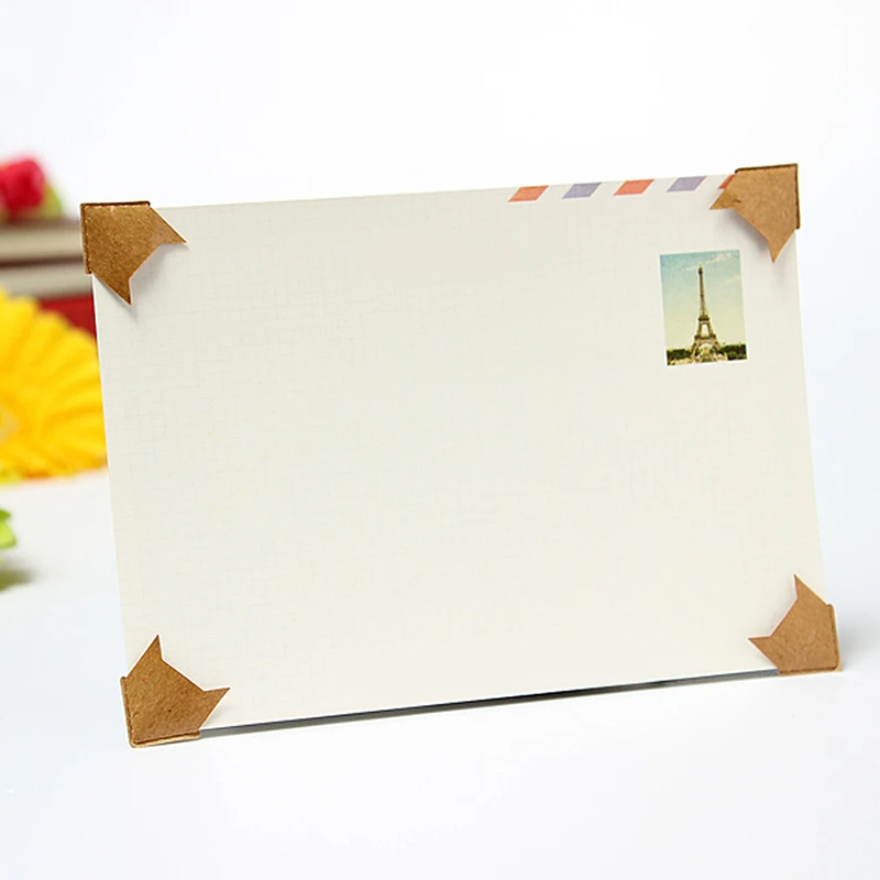 DIY винтажные Угловые крафт-бумажные наклейки для фотоальбома Ретро бумажные фото угол Diy Украшение для альбома 120 шт(5 листов