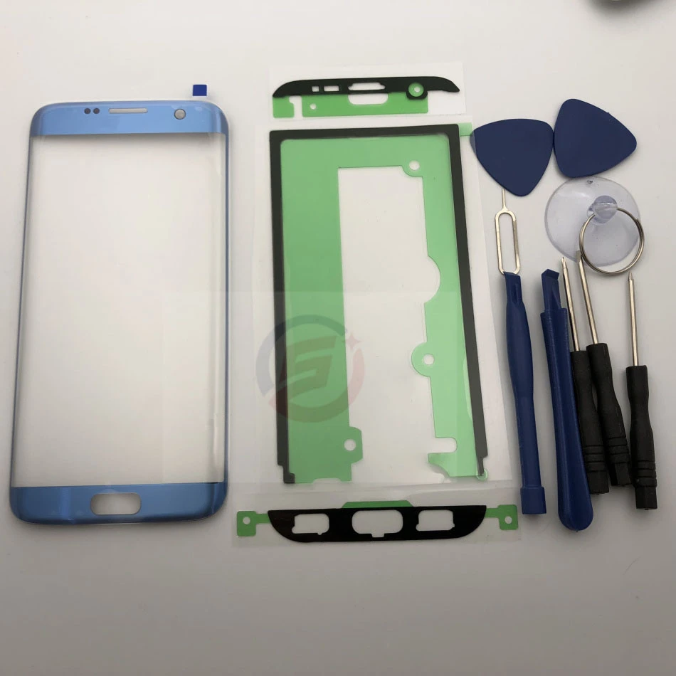 Для Samsung Galaxy S7 Edge G935F G935FD сенсорный экран передняя стеклянная крышка сенсорной