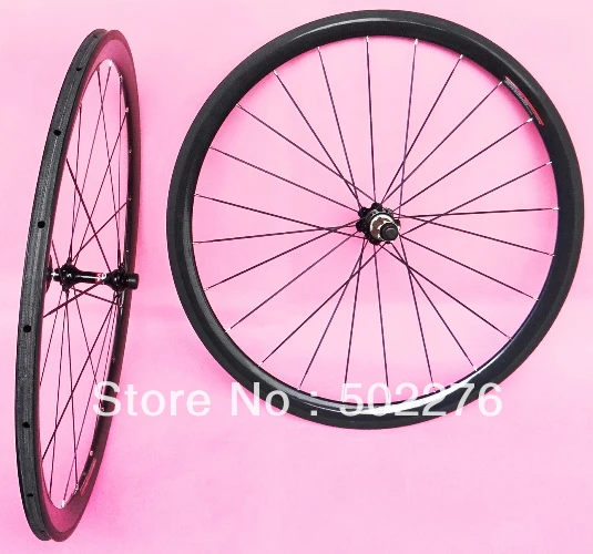

Tubular Wheelset 38mm - Full Carbon Road Bike 700C wheel set Rims ( F : 20H / R : 24H )