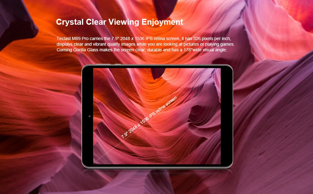 Teclast M89 Pro, 7,9 дюйма, 3 ГБ ОЗУ, 32 Гб ПЗУ, ips X27 Deca Core, 2048 МП, 1536 × 2,4 type-C, ГБ+ 5 Гб, двухдиапазонный, WiFi, металлический тонкий планшетный ПК