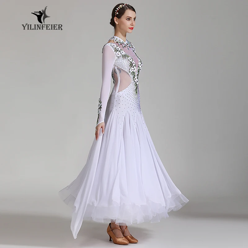 

High-grade ballroom waltz dance dress ballroom dance competition dresses standard ballroom dancing clothes tango dress S7035