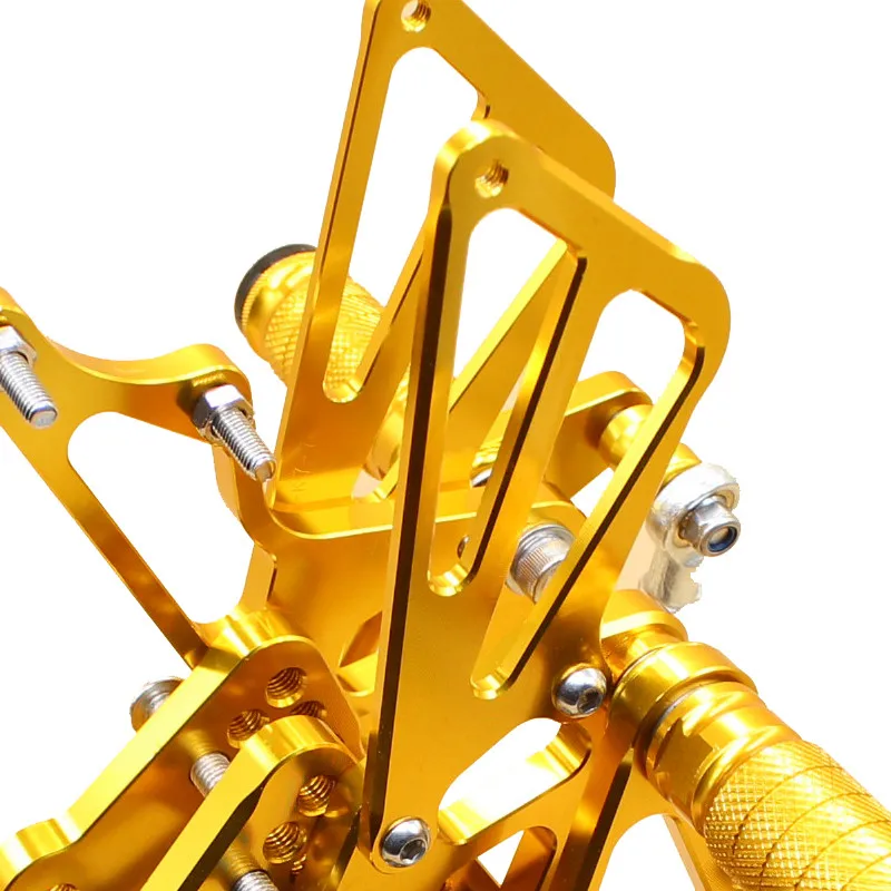 CNC Алюминиевые мотоциклетные подножки для ног педали Rearset задний набор Suzuki GSXR1000 K7