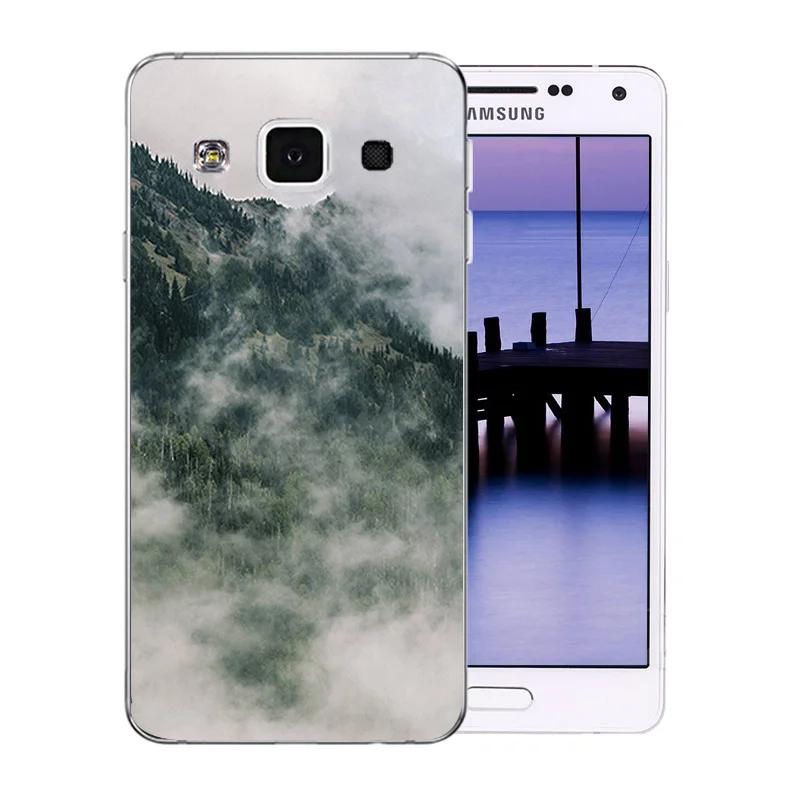 Для Samsung Galaxy A5 2015 чехол для телефона задняя крышка Coque (5) A500 A5000 A500H A500F 5 0 &quotПейзаж