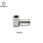 10 шт.лот LM8UU LM6uu lm12uu 8 мм Линейный шарикоподшипник линейный подшипник 8 мм детали для 3D-принтера LM8 Запчасти для ЧПУ