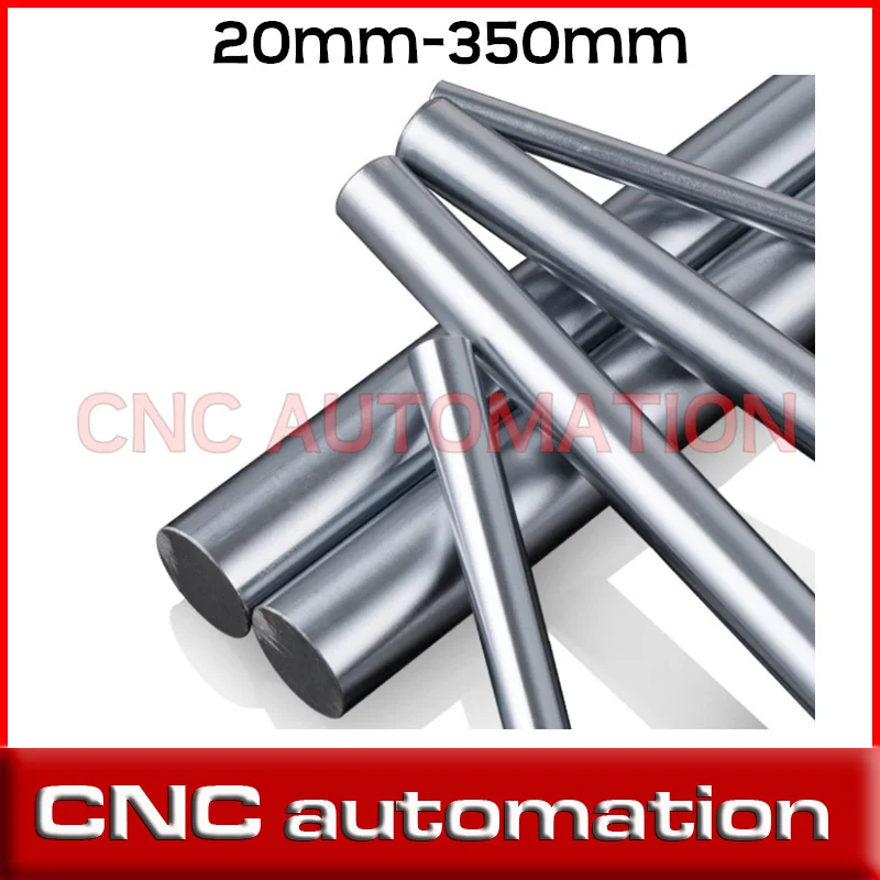 2 шт. гильза цилиндра Линейный вал оптическая ось OD 20 мм L 350 линейный