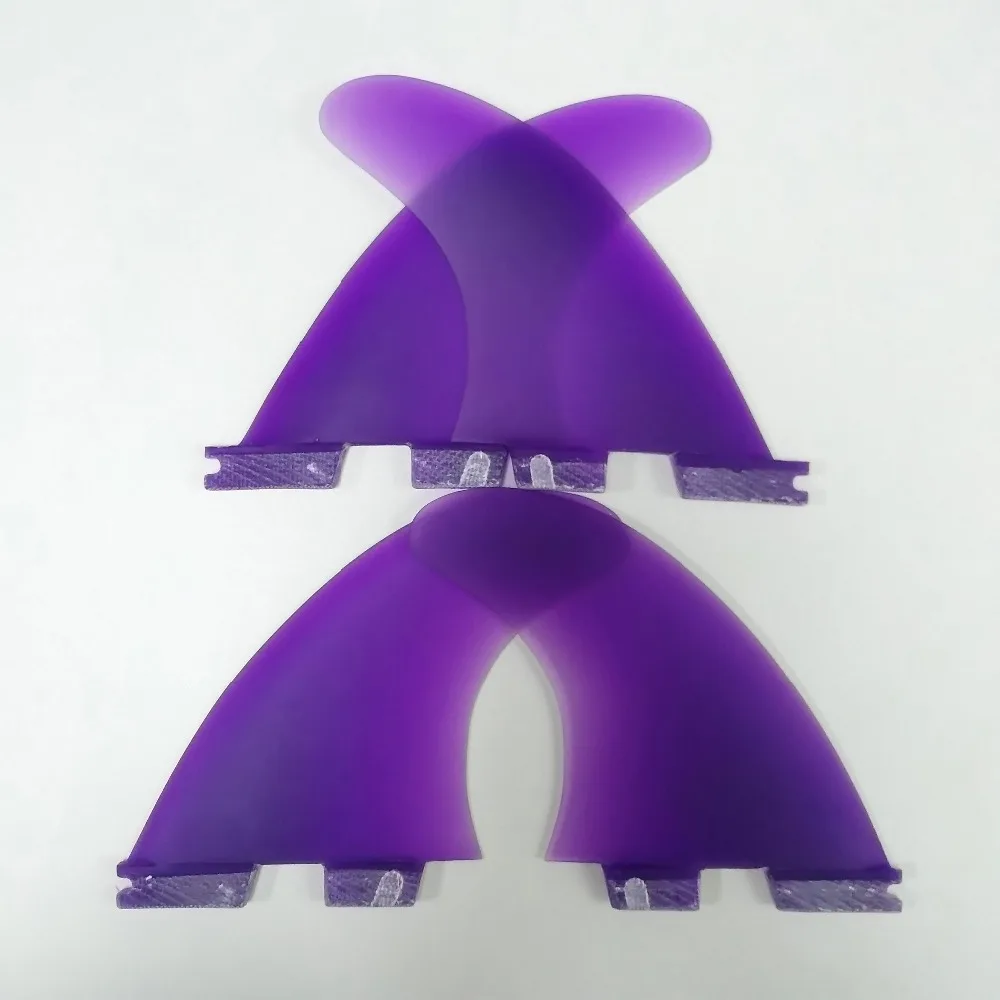FCS II quad fin Набор Полный стекловолокно fcs2 quad surfboard Плавники стекловолокна quad плавники(2 шт. G5+ 2 шт. GX