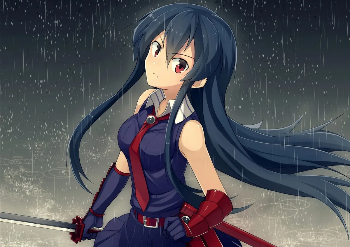 Новинка 2019 Akame ga KILL! Настенные наклейки Tatsumi Mine Leone Sheele Bulat постер с покрытием
