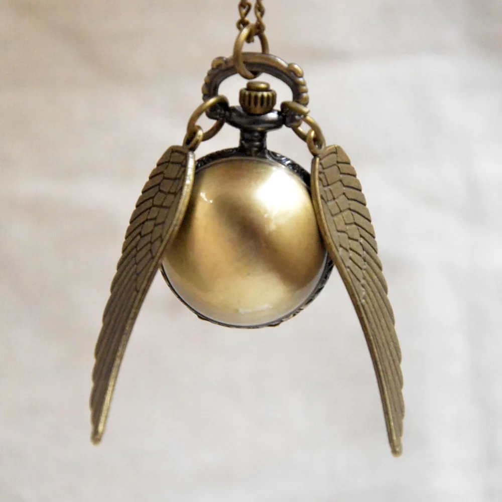 Бронза карманные часы Бертона кошмар перед Рождество/Death Note/Гарри Поттер мяч