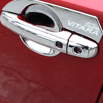Luhuezu хромированная крышка для дверной ручки чаши аксессуаров Suzuki Vitara 2015 2016 2017