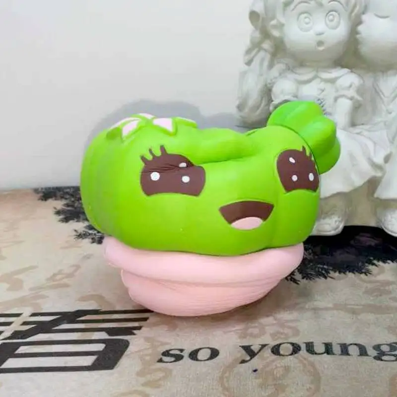 Случайный цвет jumbo милые мягкие игрушки Кактус моделирование Ароматические