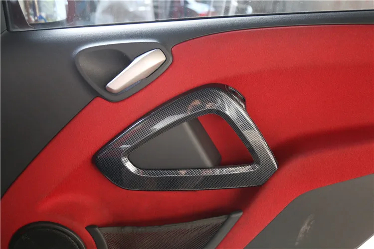 Для smart fortwo 2009-2014 оформление интерьера выход автостайлинг аксессуары Руль ABS