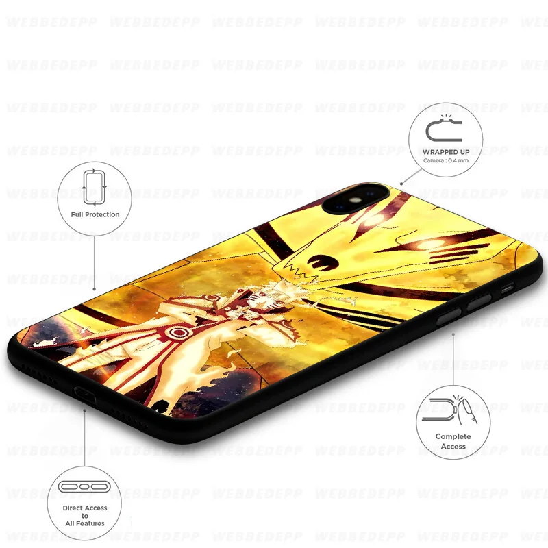 WEBBEDEPP Uchiha clan Naturo мягкий чехол для Samsung Galaxy S10 S10e S9 S8 Plus S7 S6 Edge &amp J6 2018 Note 10 9 8 |