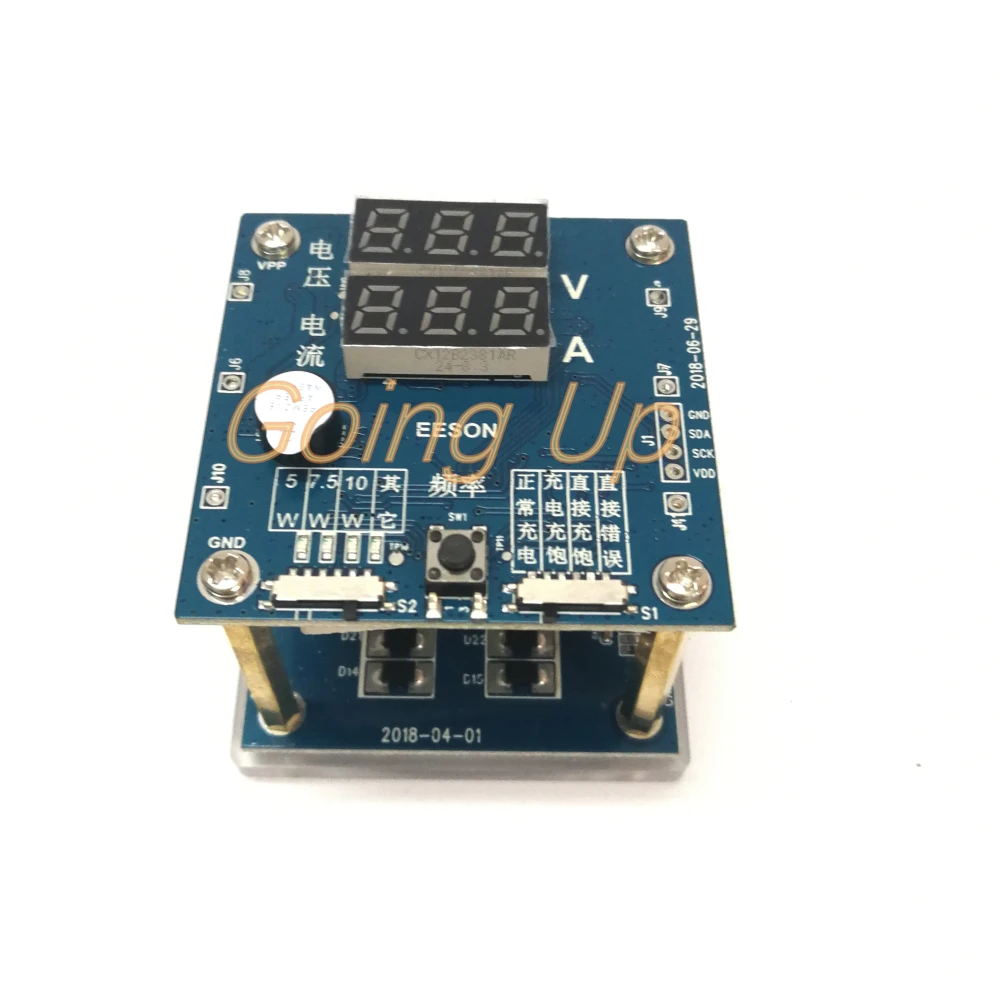 QI Wireless Charging Tester Detector 15 w10w7.5 w5w Fast Instrument Aging Receiving Test | Обустройство дома