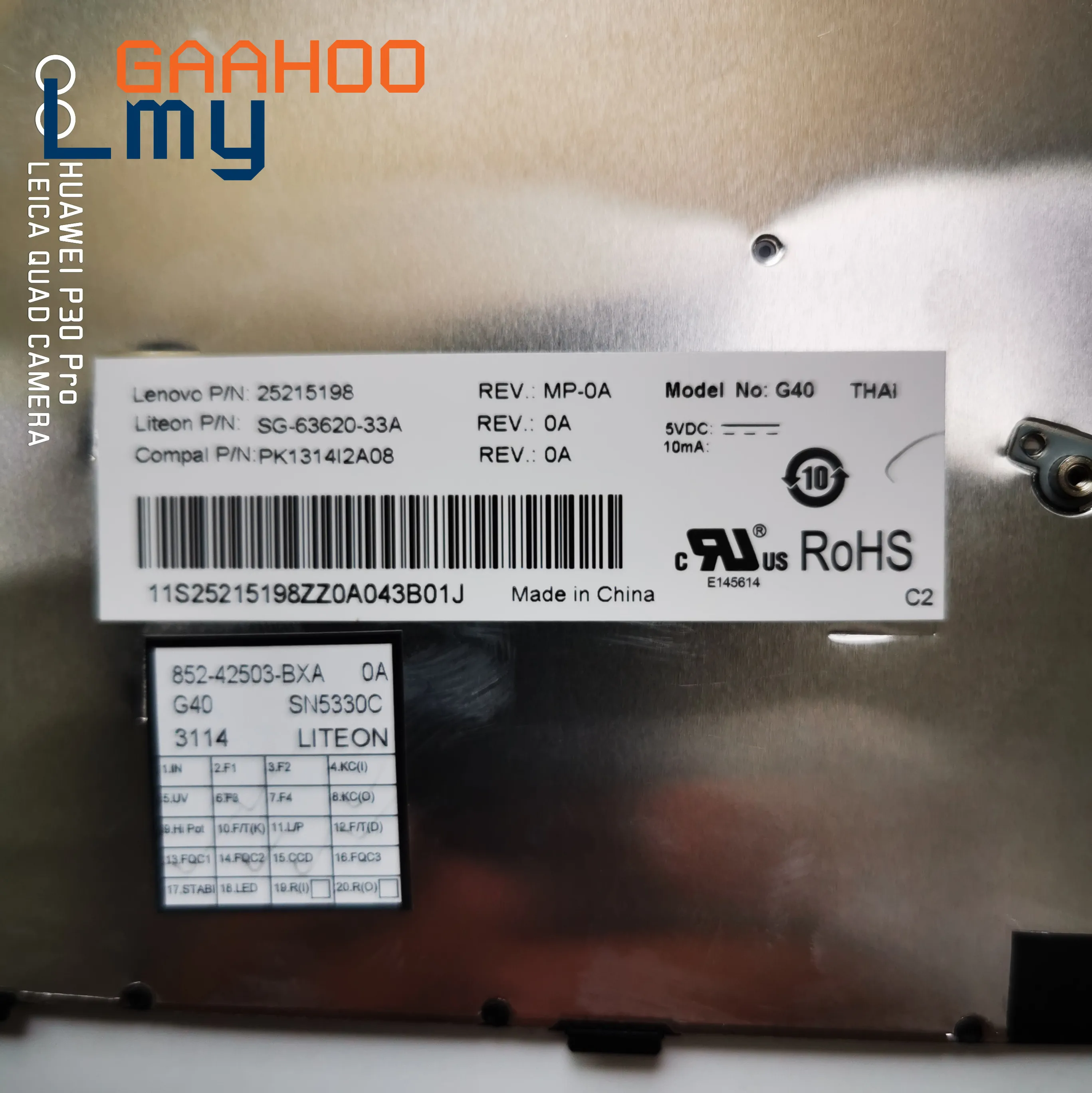 Абсолютно новая Оригинальная клавиатура TI Thailan для Lenovo IdeaPad z40 B40 B41 G40 N40 Flex2 14