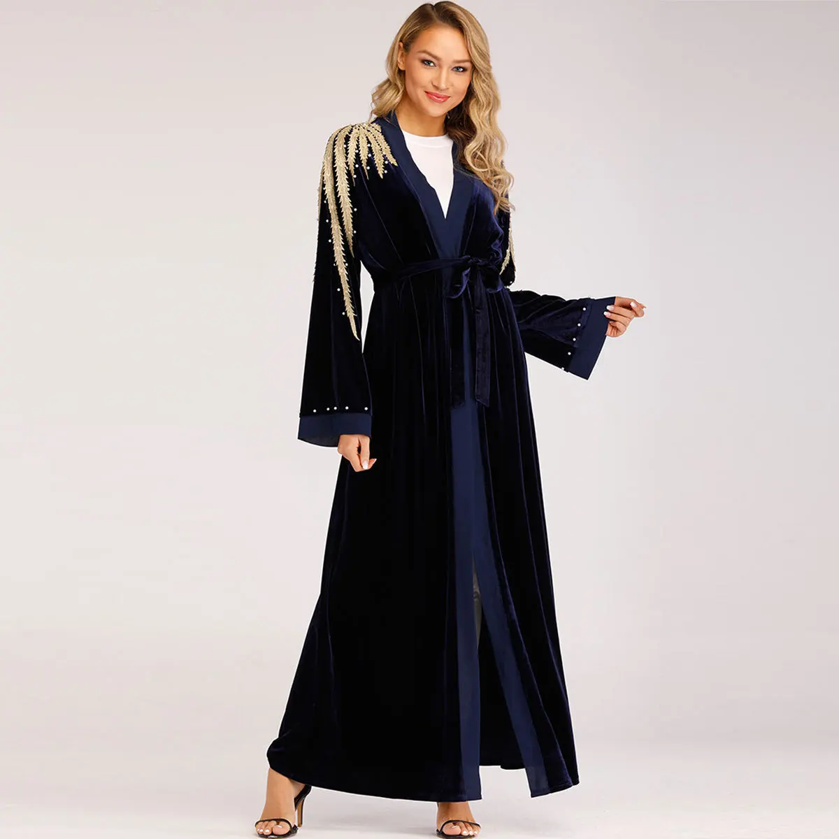 Abaya ropa musulman mujer traje de novia boda Абая для женщин Дубай|Мусульманская одежда| |