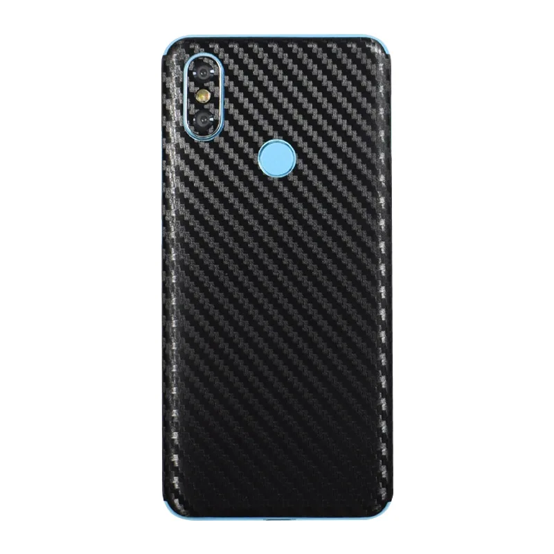 

8 Colors Decorative Back Film For Xiaomi 6X Mi6X Mi Mobile Phone Xiaomi6X Protector 6X Carbon Fiber Stickers With Gift