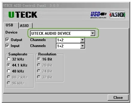Uteck гитарный куб ASIO USB-аудио интерфейс(DI), пригодный для мягкой(гитара Rig JamVOX AmpITube