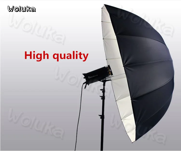 130 см 51 дюйм рефлексивный зонтик c открытым носком Белые с резиновой подошвой