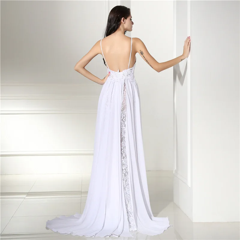 Vestido de noiva Новое поступление Кружевное свадебное платье 2021 сексуальное с разрезом