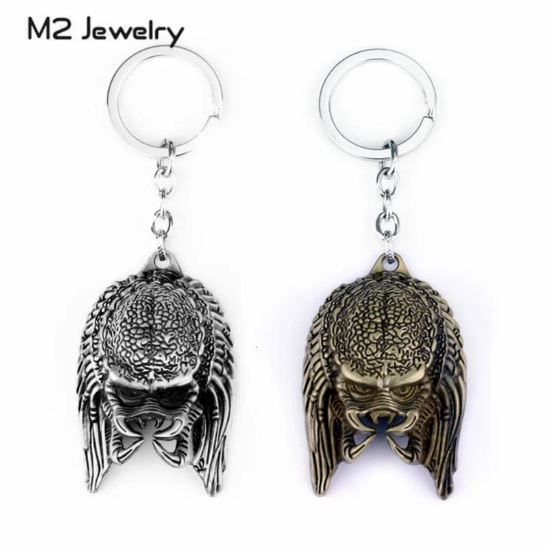 Брелок хищника из популярного фильма Маска брелок сплава AVP Alien Predator мужской и