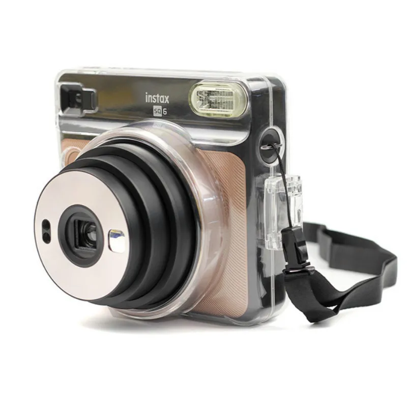 Прозрачный флип чехол для FUJIFILM Instax SQUARE SQ6|Сумки фото-/видеокамеры| |