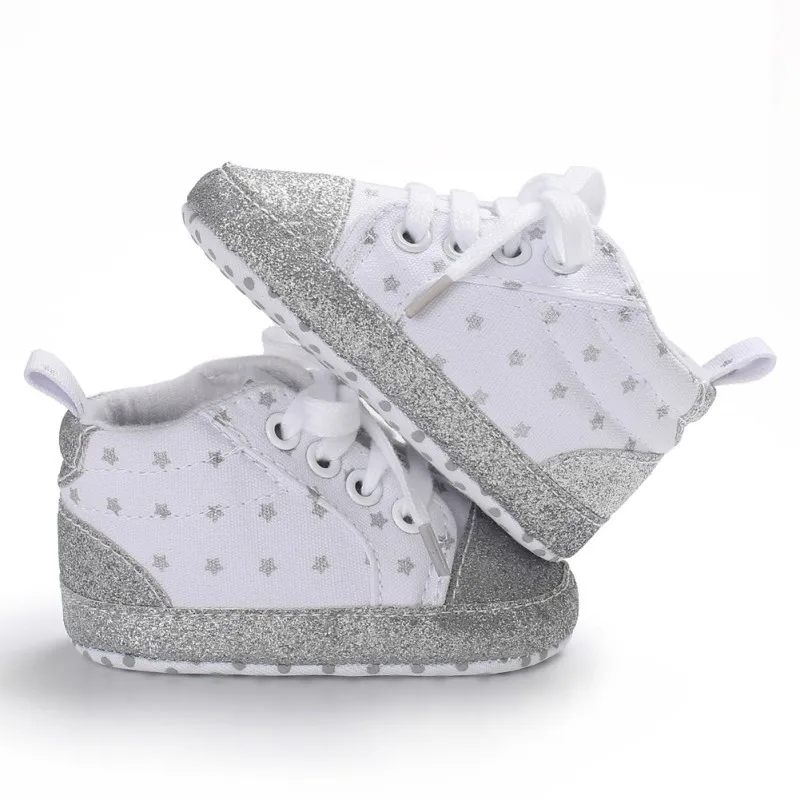 

Baby Boys Girls Shoes Casual Anti-slip Toddler First Walkers Walking Lace-Up Shoes 2018 NEW