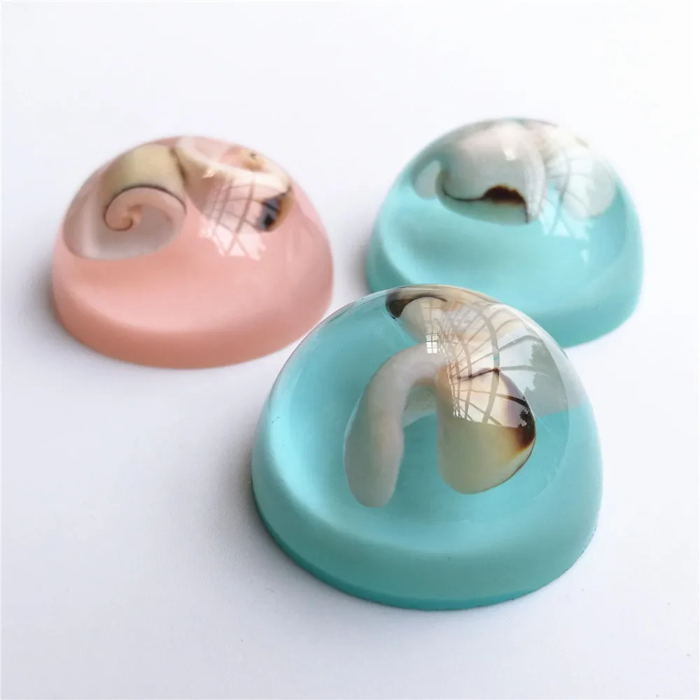 30 штук 25 мм круглые корпуса из смолы камея кабошон купола плоские бусины