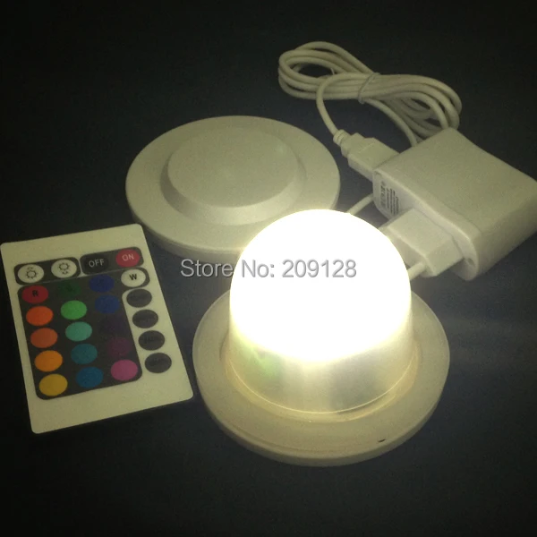 Изменение цвета водонепроницаемый на батарейках светодиодное освещение