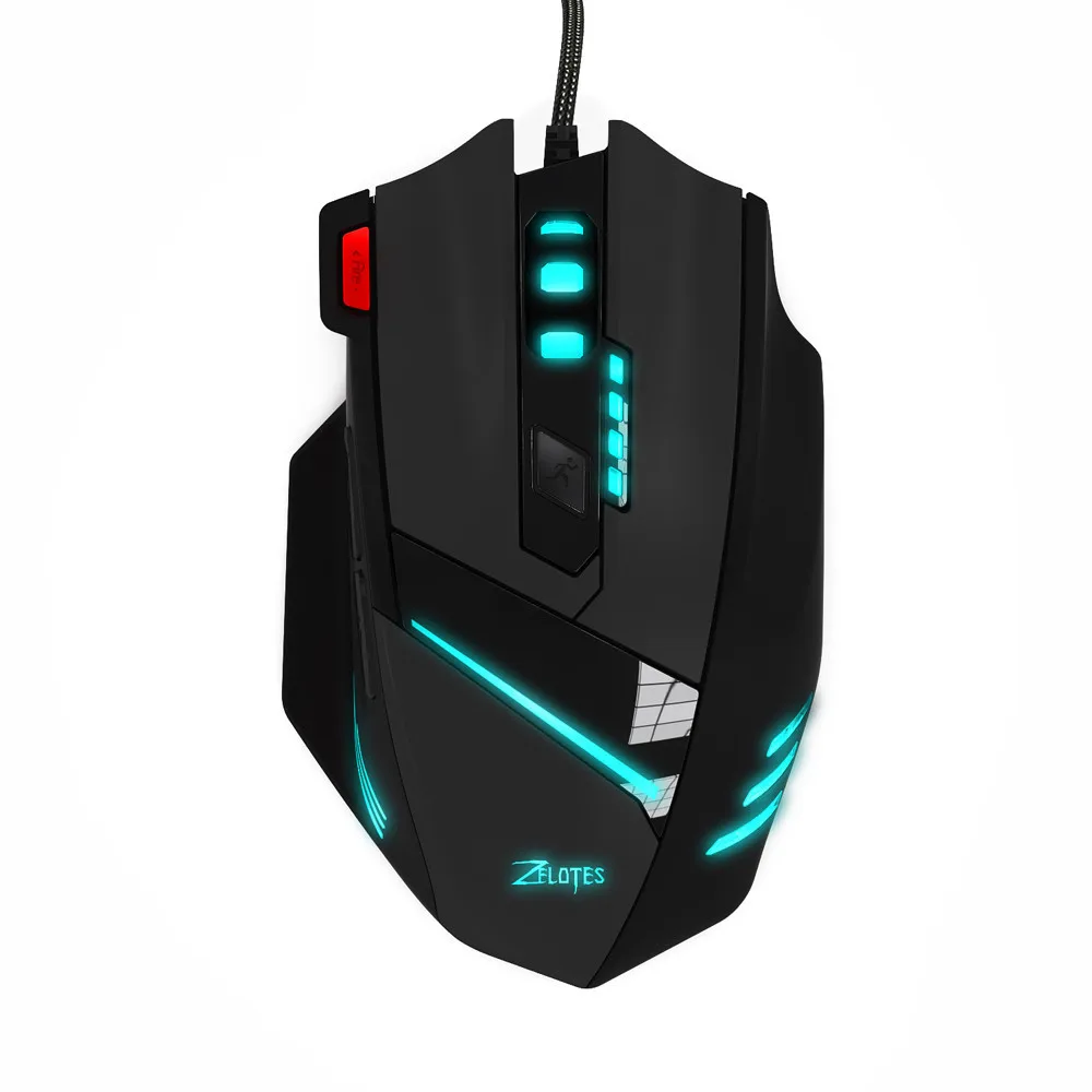 Профессиональная проводная мышь для компьютерных игр T 60 7200DPI профессиональная