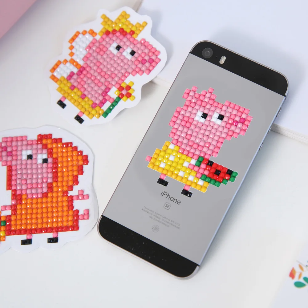 5D DIY алмазная живопись мультфильм серии Детские ручные наклейки узор детские