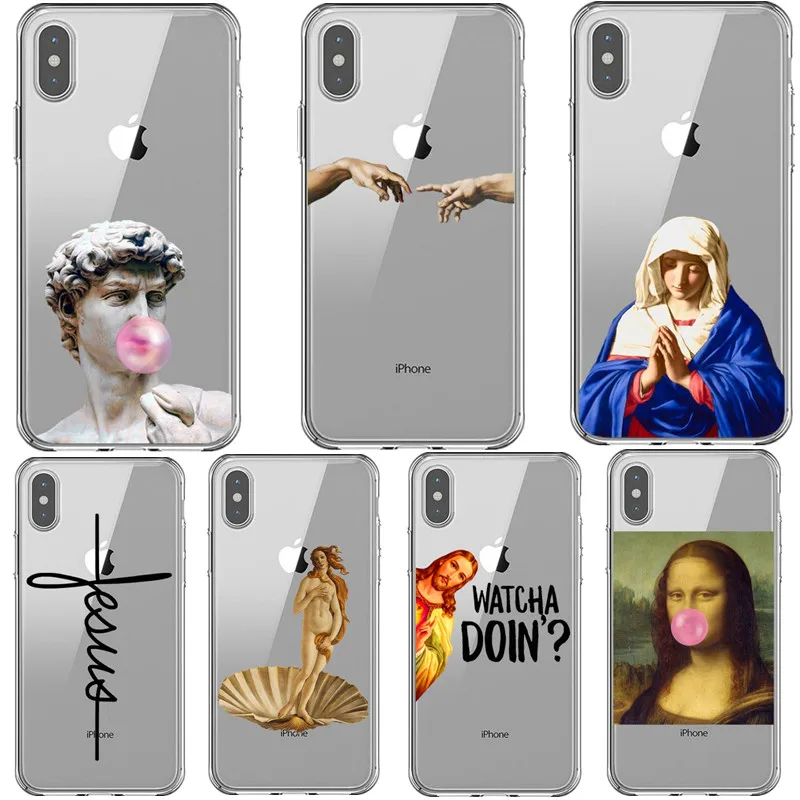 Прозрачный чехол для iPhone 12 Pro Max SE 11 X XR Xs 6 6S 7 8 Plus смешной альтернативный с