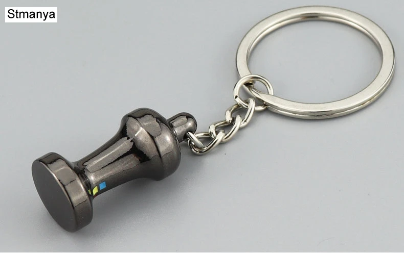 Powder hammer 1 Новые кофейные инструменты брелок имитация кофе машина брелок лучший подарок брелок K3133 - Цвет: Powder hammer 1